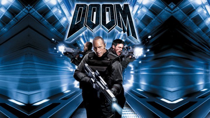 Doom (2005) Дуэйн Джонсон ,ужасы, фантастика, боевик, триллер