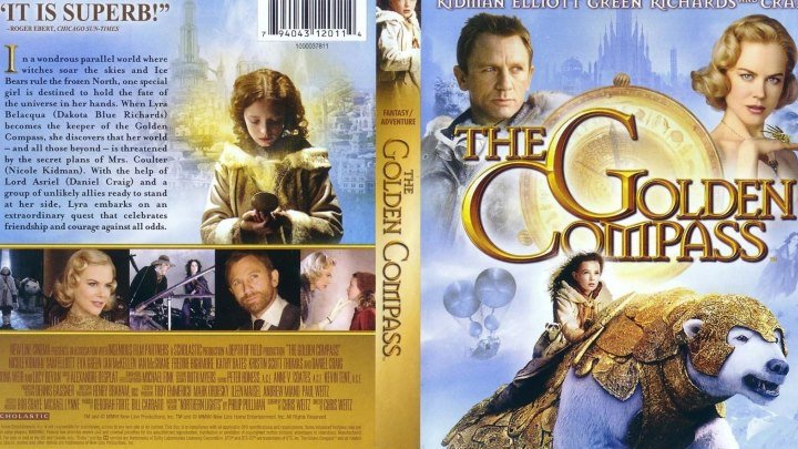 Золотой компас HD(2007) 1O8Op.Фэнтези,Приключения,Семейный