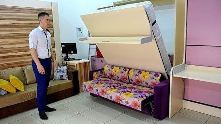 Диван трансформер в двухъярусную кровать 👍 Итальянская компания Pozzi