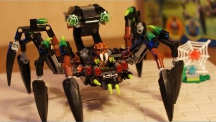 Lego Legends of Chima 70130 Sparratus' Spider Stalker Паучий охотник Спарратуса