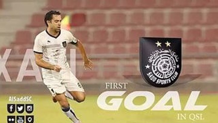 Хави забил свой первый гол за Аль-Садд!