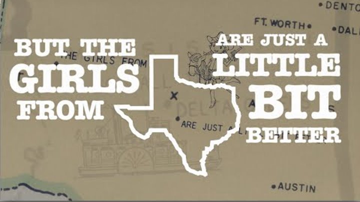 Pat Green - Girls From Texas (Feat. Lyle Lovett) - Official Lyric Video [HQ]