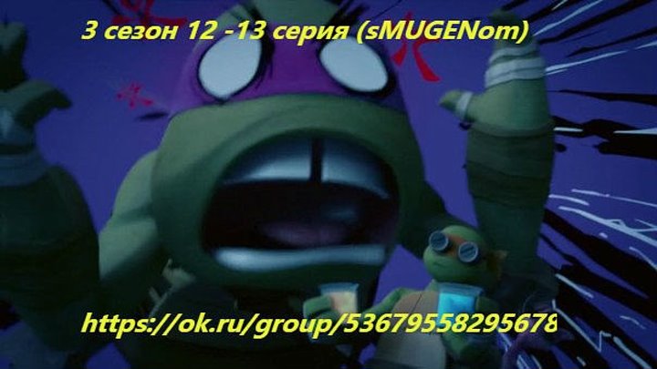 Черепашки Ниндзя 3 сезон 12-13 серия (MUG)