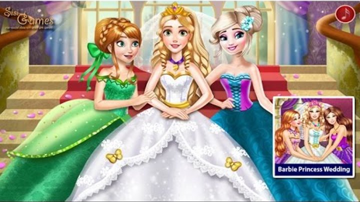 Disney Принцесса Игры—Рапунцель Невеста Эльза Анна—Мультик Онлайн Видео Игры Для Детей 2015