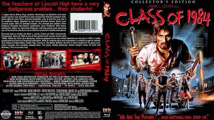 Class of./ Класс 1984 (1982)Криминал.Канада.