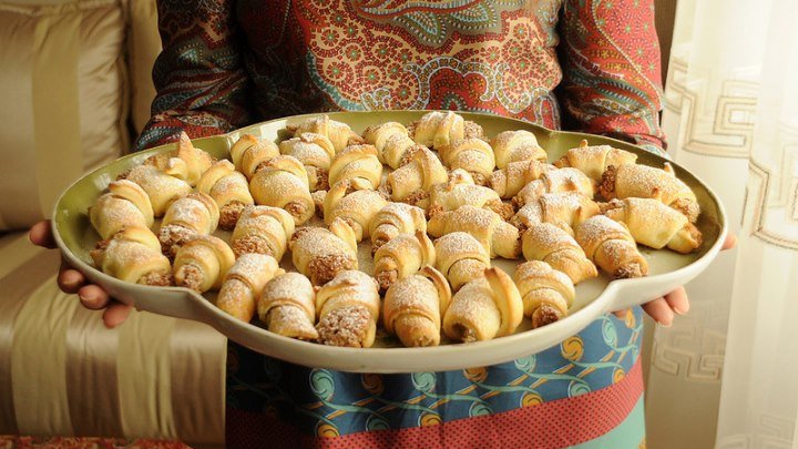 Азербайджанская кухня - Мутаки Бакинские с Ореховой Начинкой