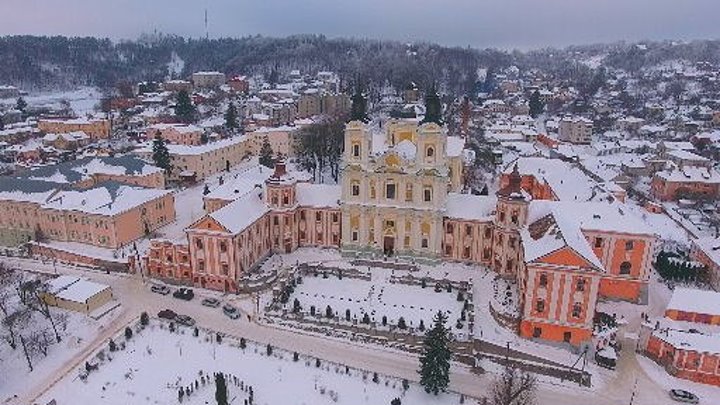Города Украины - Кременец. Зима - 2017