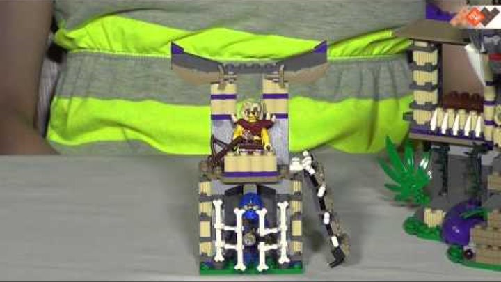 Обзор Lego Ninjago 70749 Лего Ниндзяго Храм клана Анакондрай. В продаже на TOY.RU