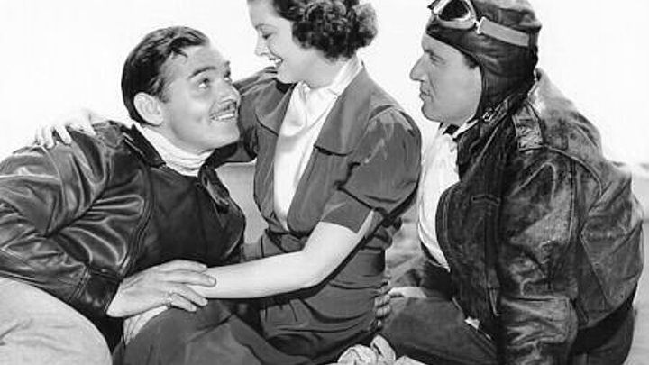 Test Pilot 1938 -Clark Gable, Myrna Loy, Spencer Tracy, Lionel Barrymore, Marjorie Main, Virginia Grey