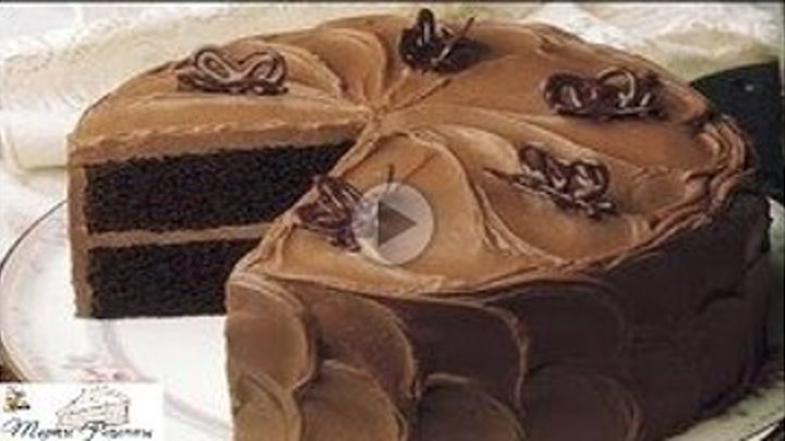 Торт "Чёрная магия" (торт на кефире)