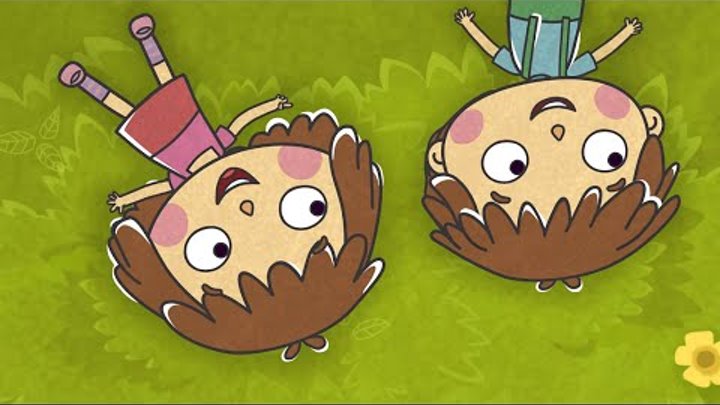 Добрые мультфильмы для детей - Малыши и Летающие звери - Облака - Развивающие мультики