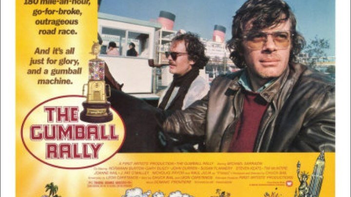 The.Gumball.Rally.1976. Michael Sarrazin, Tim McIntire, Raul Julia, J. Pat O'Malley, Vaughn Taylor, (Eng).