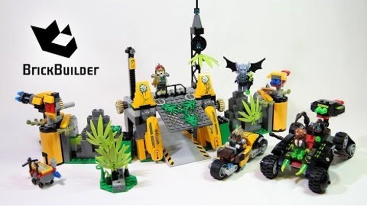 Lego Chima 70134 Lavertus' Outland Base - Lego Speed Build
