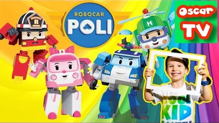 Robocar Poli игрушки Робокар Поли на русском языке распаковка роботов Toys rewiew