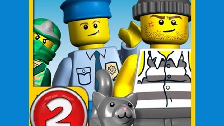 Лего приключение #2 полицейский и преступник , Lego juniors quest, обучающая игра для детей, мультик