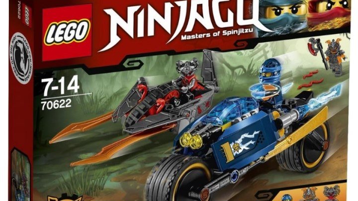 LEGO Ninjago 70622 Пустынная молния Обзор Лего набора 2017 по мультику Ниндзяго Власть Времени
