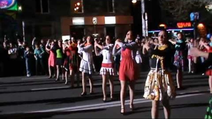 Flash mob - Yerevan - World Book Capital 2012
