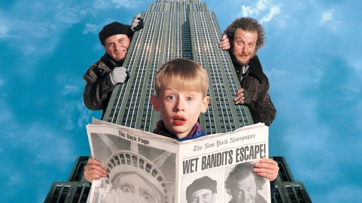 "Один дома 2: Затерянный в Нью-Йорке" _ (1992) Комедия,приключения,семейный. (HD 720p.)