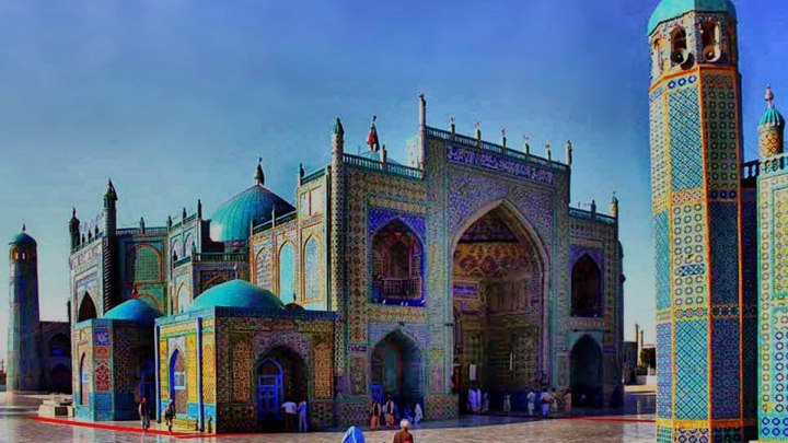 Мечети мира. HD "Голубая Мечеть" Афганистан