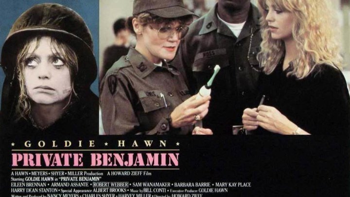 Рядовой Бенджамин (1980) комедия, военный WEBRip от Koenig P Голди Хоун, Айлин Бреннан, Арманд Ассанте, Роберт Уэббер, Сэм Уонамейкер, Барбара Барри, Мэри Кэй Плэйс