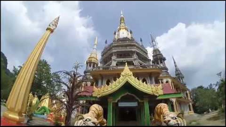 Храм Пещера тигра, подъем на скалу. Краби, Таиланд. Эпизод 95.1