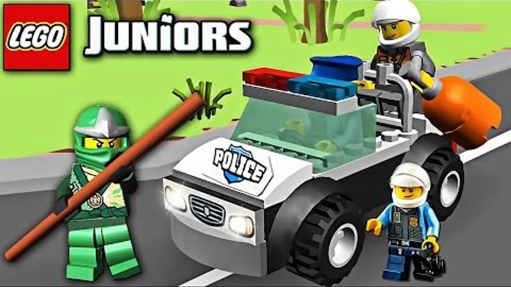 LEGO Police Police Car Cartoon about LEGO-LEGO Kamazka Mylt Game Juniors Quest