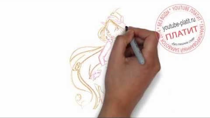 Рисуем поэтапно винкс Как нарисовать карандашом лейлу из винкс за 30 секунд