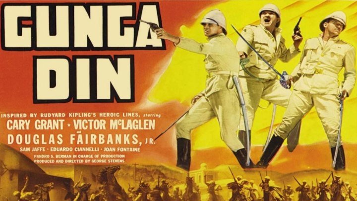 Ганга Дин / Gunga Din / 1939 / DVDRip