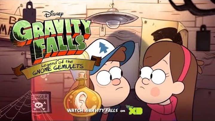 Gravity Falls: Legend of the Gnome Gemulets – Тизер-трейлер (3DS)