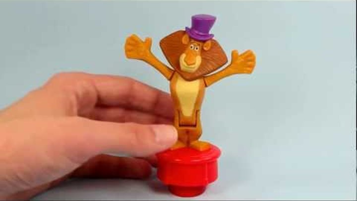 Madagascar 3 McDonalds Happy Meal Toys 2012 Complete Set of 6 Review