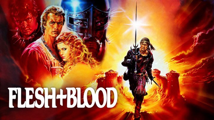 Плоть + кровь (1985 HD) Исторический боевик, Драма, Приключения, Рутгер Хауэр