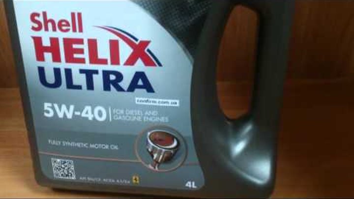 Моторное масло Shell Helix Ultra 5W-40. Обзор.