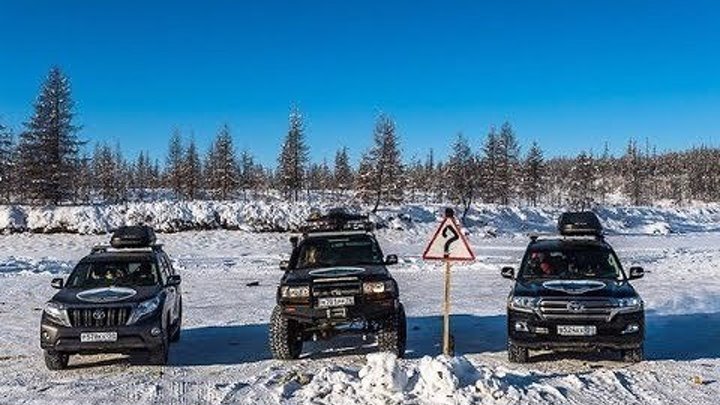 Рыбалка, река Лена, Иркутск. Часть 13 Путешествие на Toyota Land Cruiser "Полюс холода"