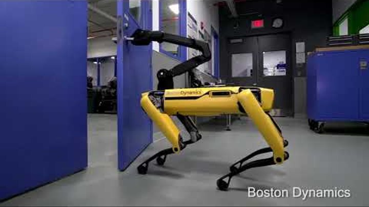Boston Dynamics научила робота-собаку открывать двери | Hey Buddy, Can You Give Me a Hand&