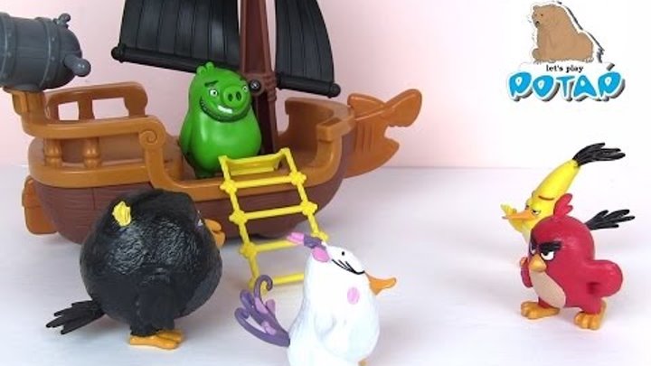 Энгри Бердс Мультик. Игрушки для Детей. Сюрприз Пакетики Злые Птички. Игры для Детей Angry Birds
