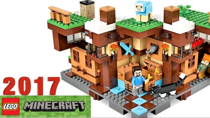 Лего Майнкрафт 2017 все наборы по игре Майнкрафт. Видео про игрушки для детей