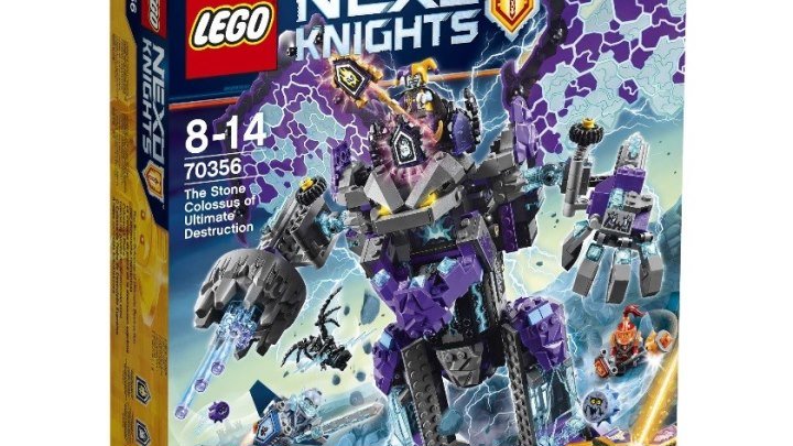 Лего Нексо Найтс 70356 Каменный великан-разрушитель Обзор LEGO Nexo Knights 2017 The Stone Colossus