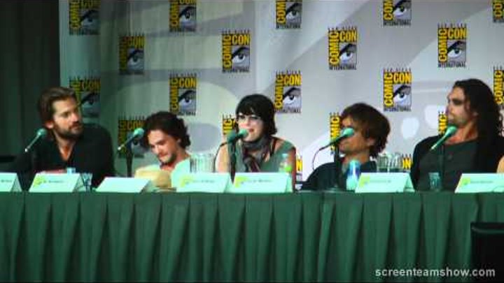 Game of Thrones SD Comic Con 2011 Panel Pt 3