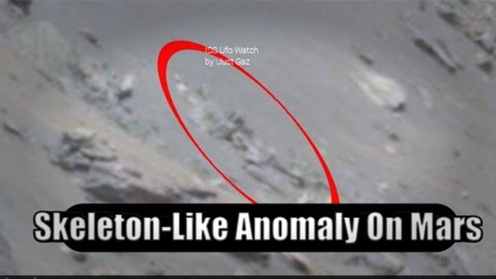 Skeleton-Like Anomaly On Mars! 2016 www.issufowatch.com