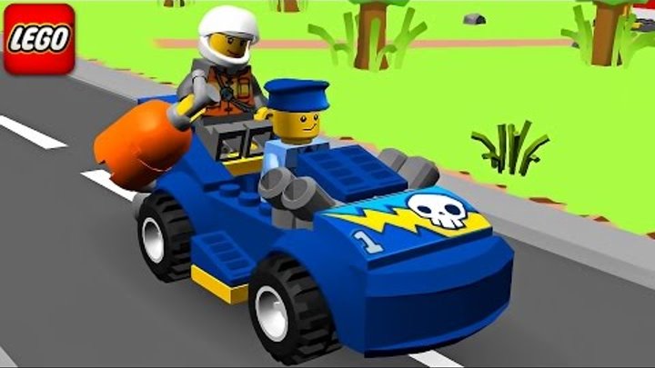 Lego Police : Cartoon about Lego - Police Car Juniors Quest