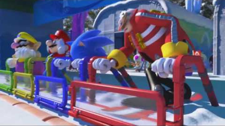 Mario & Sonic at the Olympic Winter Games Announcement Teaser Trailer