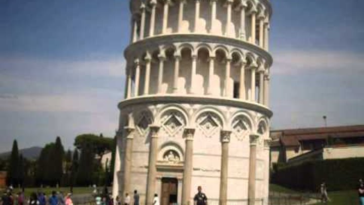 как выглядит пизанская башня looks like the Tower of Pisa