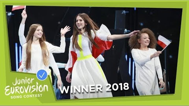 Roksana Węgiel - Anyone I Want To Be - LIVE - Poland - Junior Eurovision 2018