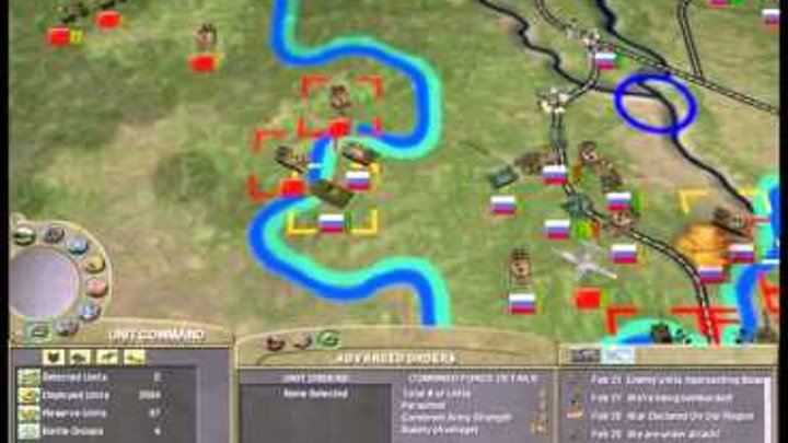 Supreme Ruler 2020 Global Crisis PC 2008 Gameplay
