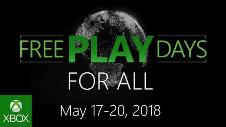 Free Play Days For All - May 17-20, 2018