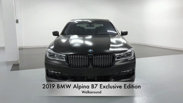 2019 BMW Alpina B7 Exclusive Edition - Revs Walkaround in 4K