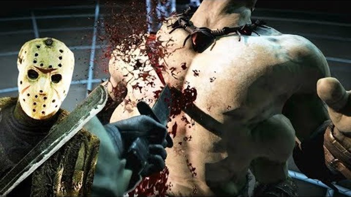 Mortal Kombat X Jason All Fatalities and Brutalities + X Ray + Ending 【HD】 Mortal Kombat 10 Fatality