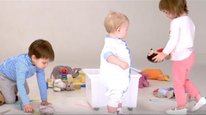 Малышарики - Уборка игрушек | Умные песенки для самых маленьких от года