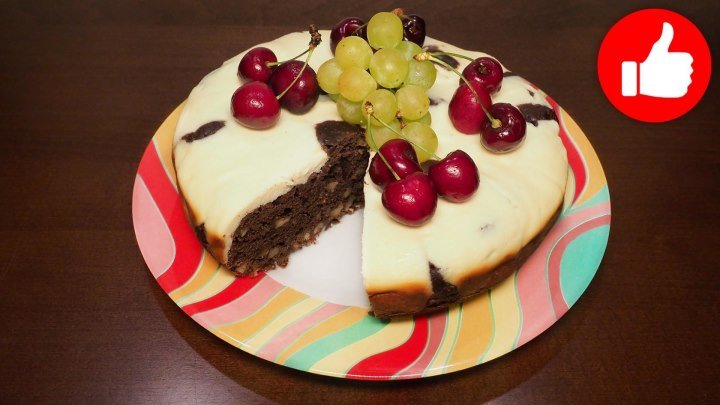 Орехово шоколадный кекс в мультиварке, рецепт вкусного шоколадного кекса. рецепты для мультиварки, мультиварка