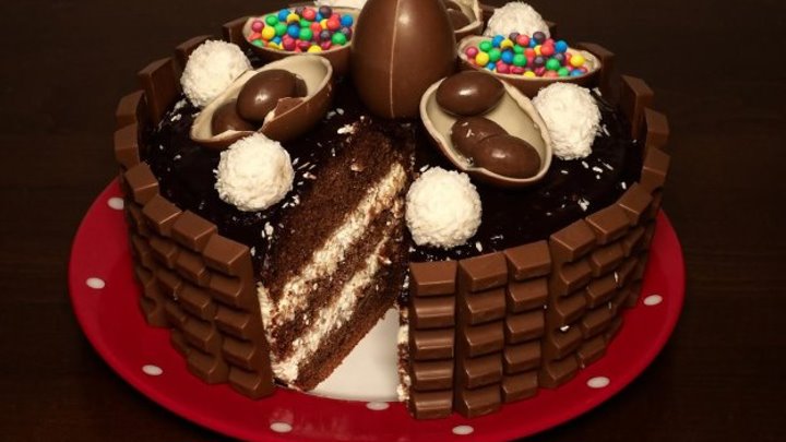Огромный Торт Киндер Делис в мультиварке, рецепт вкуснейшего торта Kinder Delice. Рецепты для мультиварки. Мультиварка